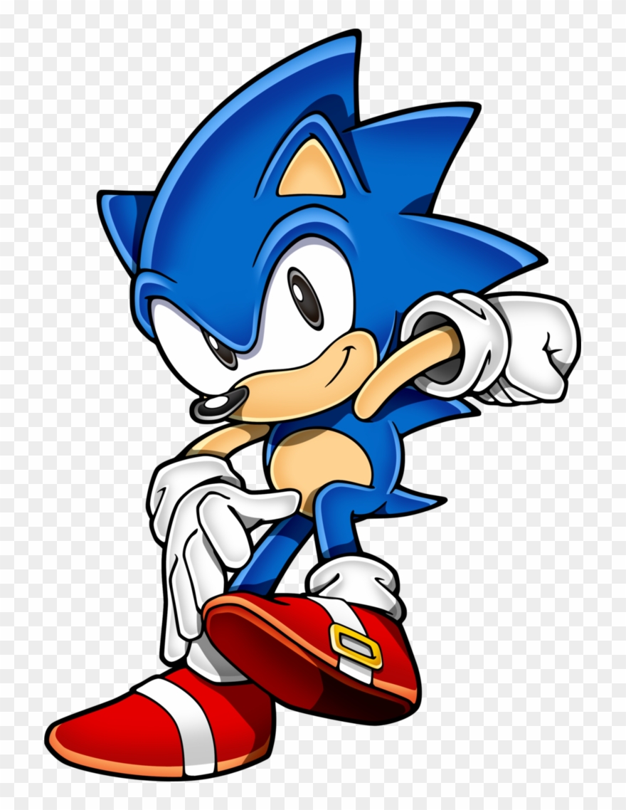 Clip Art Royalty Free Library Classic Sonic By Ketrindarkdragon - Png Download