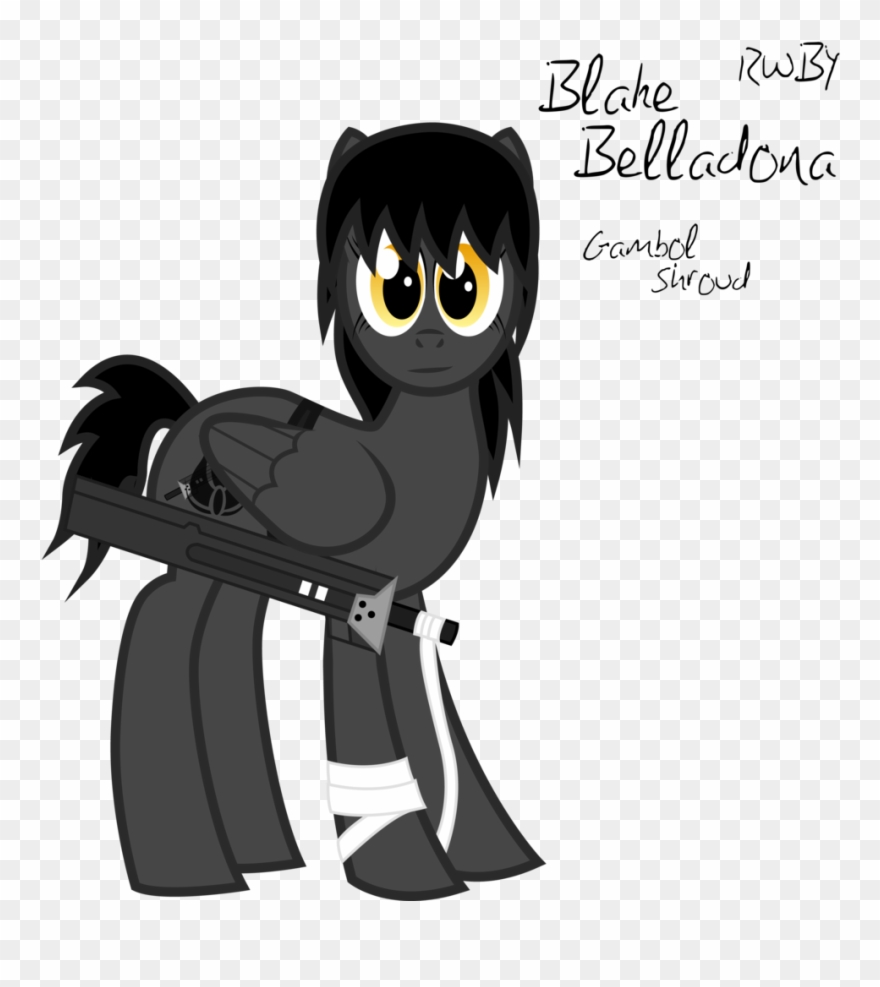 Rainboomrunner, Blake Belladonna, Chain Scythe, Gambol Clipart