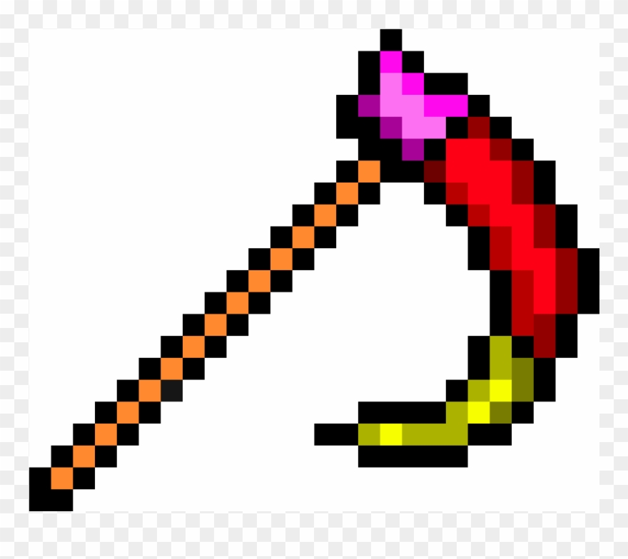 The Rainbow Scythe Clipart
