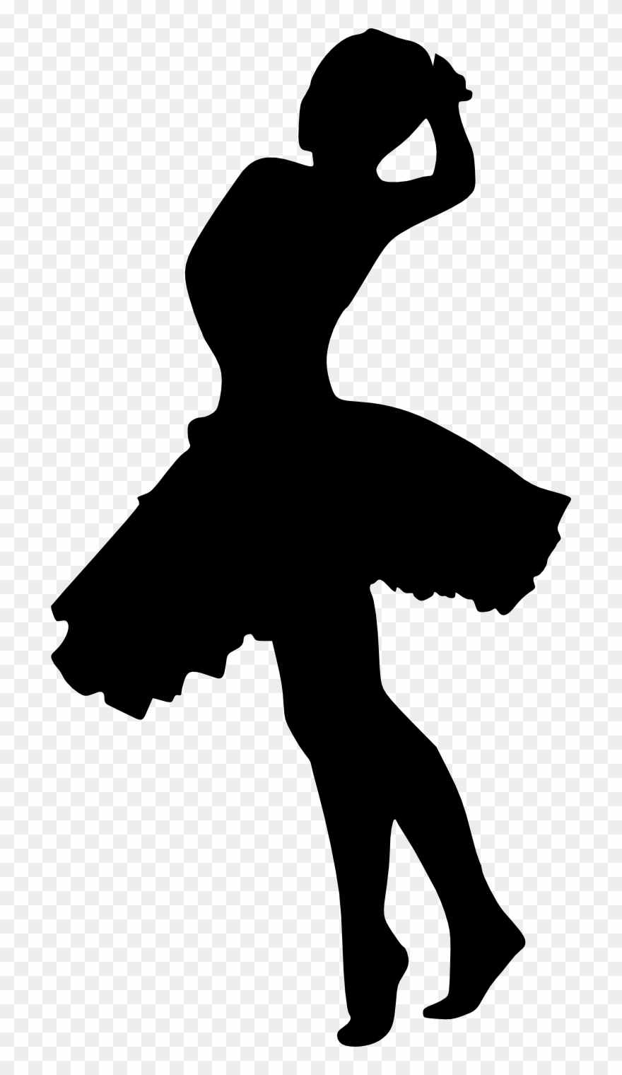 Ballerina Silhouette Clipart