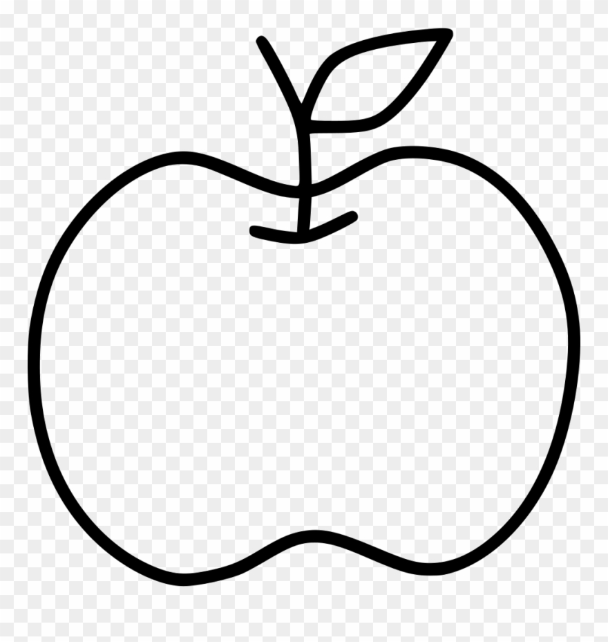 Apple Fruit Svg Png Icon Free Download Clipart