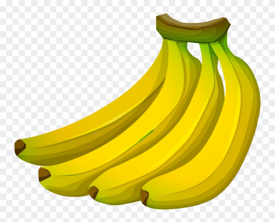 Free Download High Quality Banana Png Vector Transparent Clipart