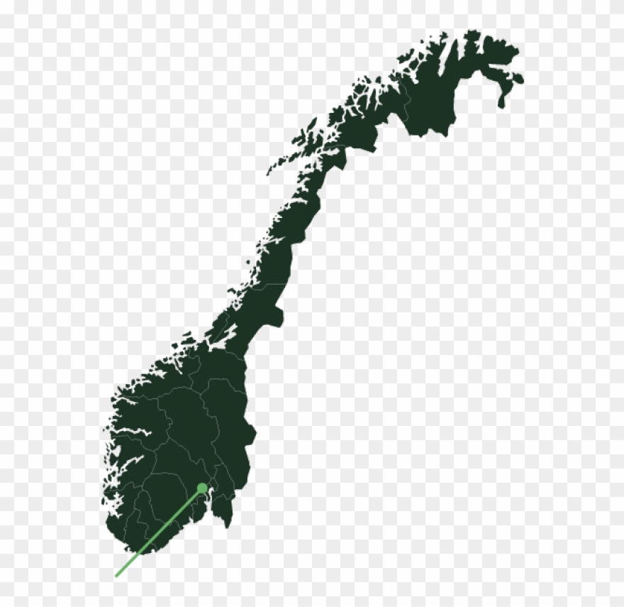 Røyken Location Map Clipart