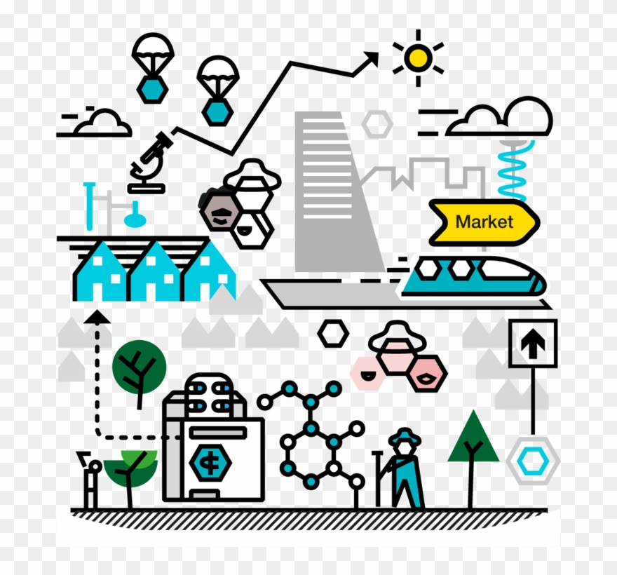 Factory Clipart Pharmaceutical Industry - Png Download