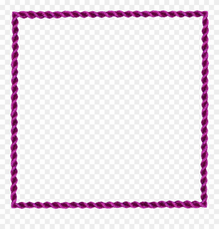 Fuchsia Border Frame Transparent Png Vector, Clipart,