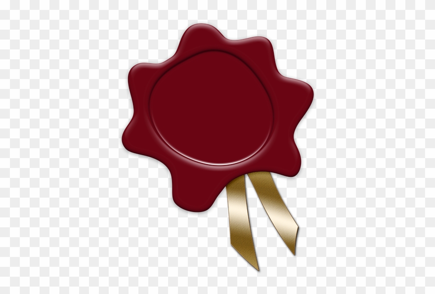 Seal, Wax, Red, Certificate, Wax Seal, Isolated Clipart