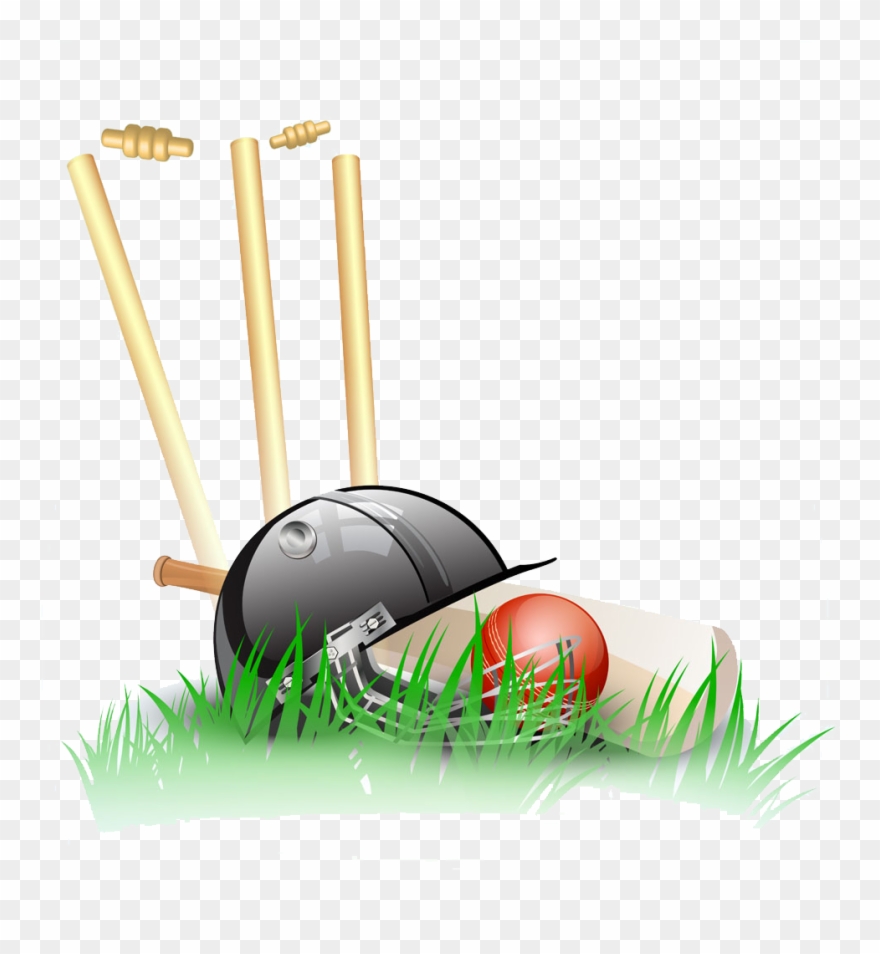 Svg Free Stock Cricket Clipart Hit Wicket - Png Download