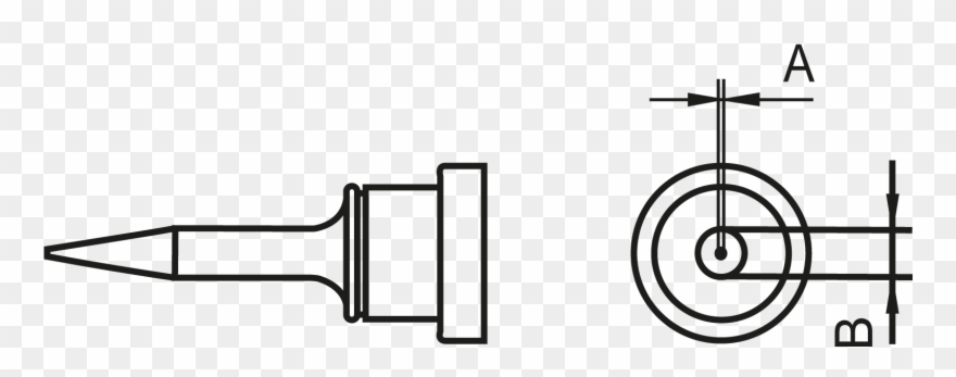 Weller Soldering Tip Lt 1s, Clipart