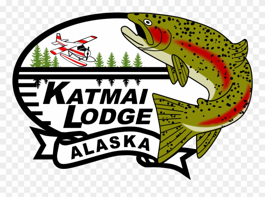 Katmai Lodge From 200 Feet In The Air Clipart