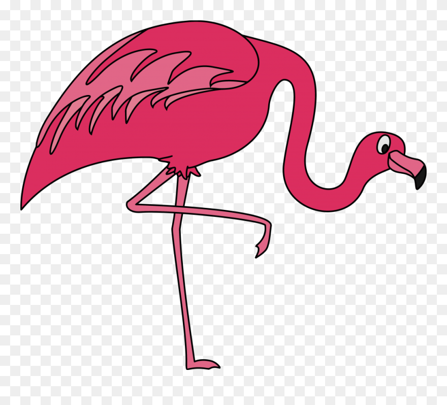 Pink Flamingo Clip Art - Png Download