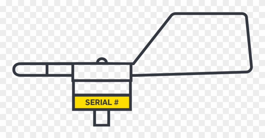 Serial Number Location On Nrg Vane Clipart