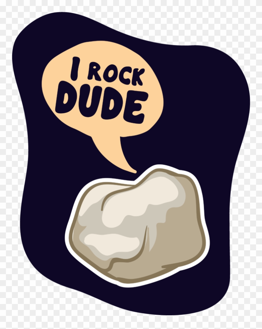 The "i Rock" Sticker Clipart