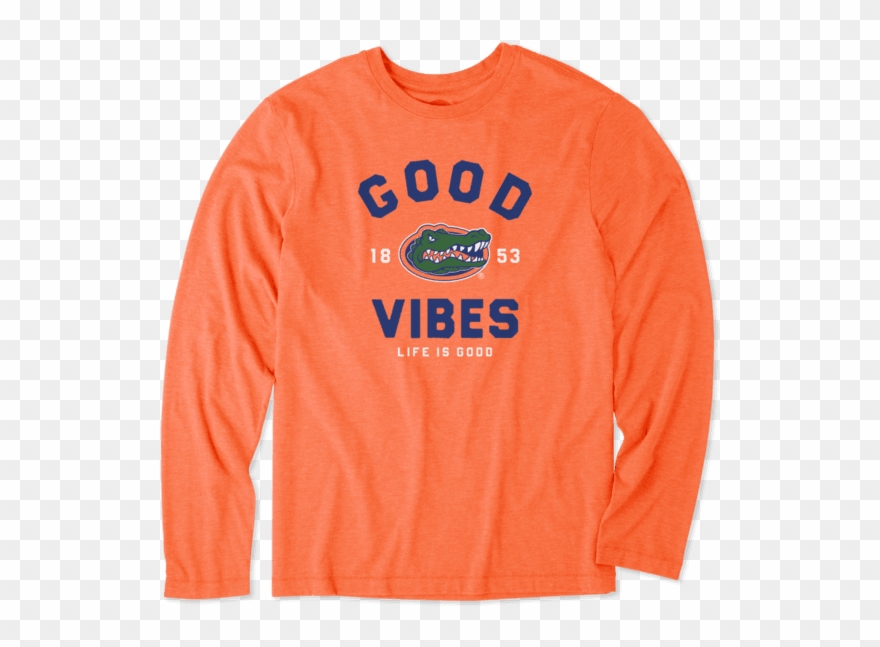 Men's Florida Gators Good Vibes Arc Long Sleeve Cool Clipart