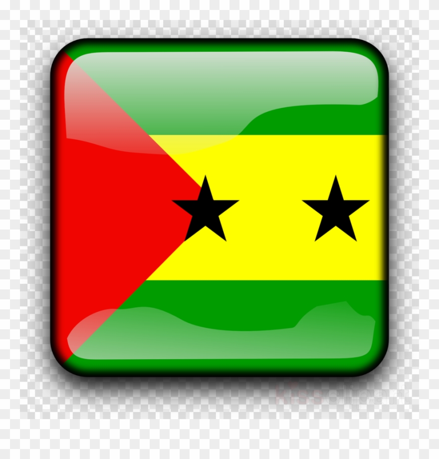Flag Clipart Flag Of São Tomé And Príncipe National - Png Download