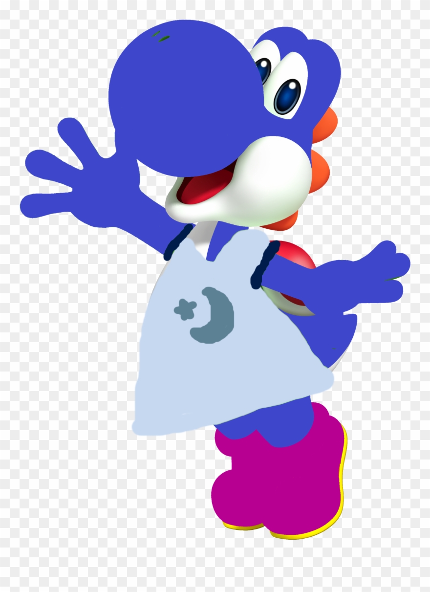 Blue Yoshi Pjs Clipart