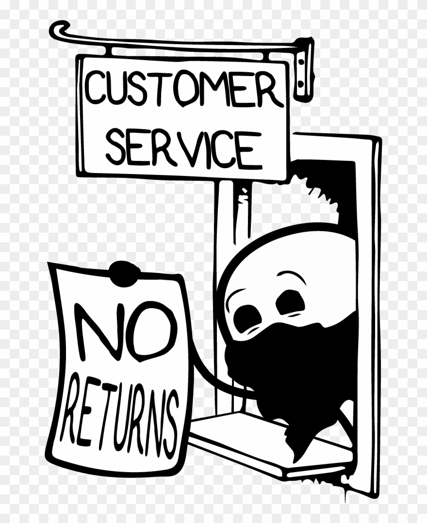 Returned By Customer I Do Not Refund Orders For Buyer's Clipart