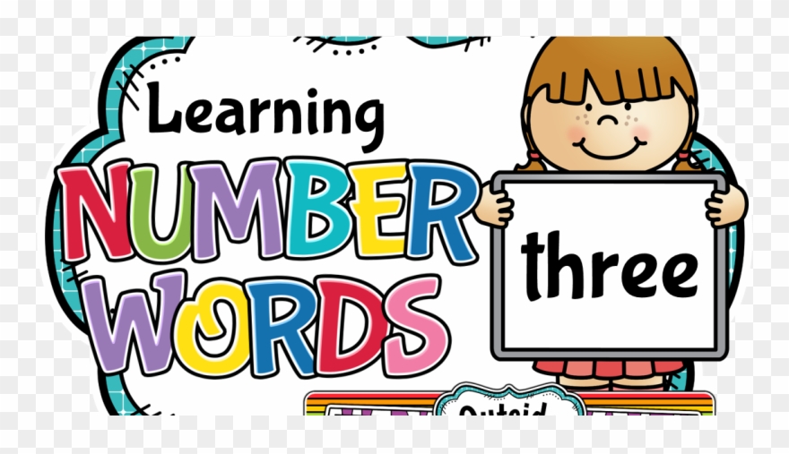Learning Number Words Clipart