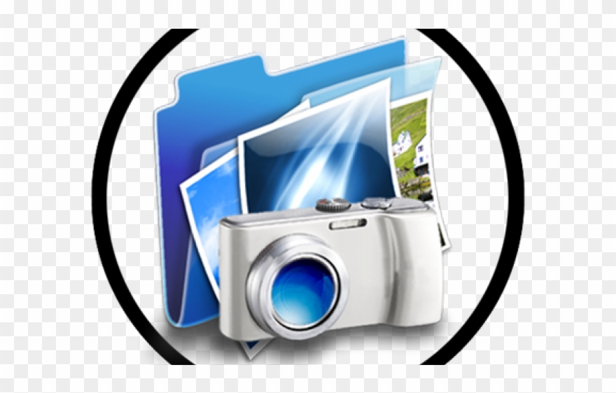 Digital Camera Clipart Pictorial Directory - Png Download