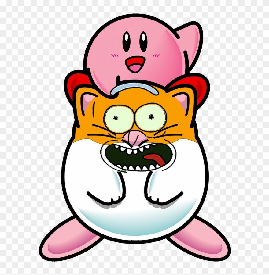 "hey *burp* Hey Kirby It's Me Rick The Hamster I'm Clipart