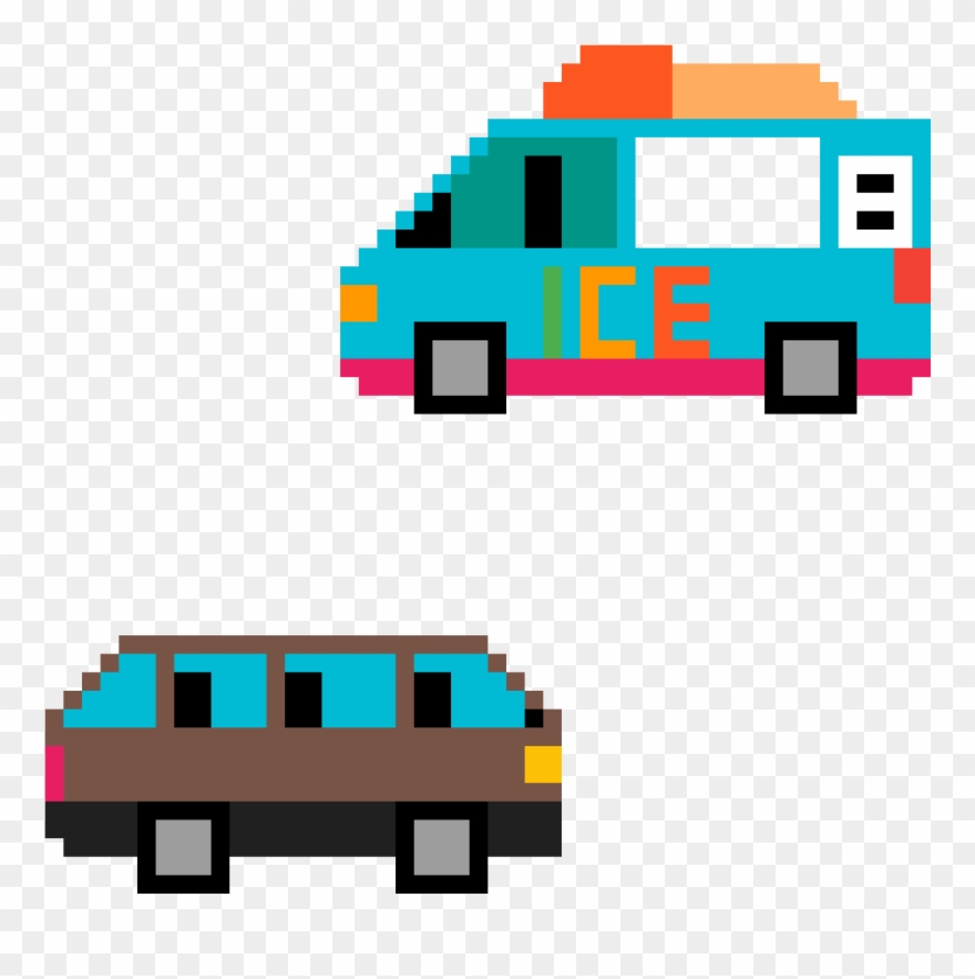 Pixel Vehicle Sheet 7 By Looooooollo Clipart