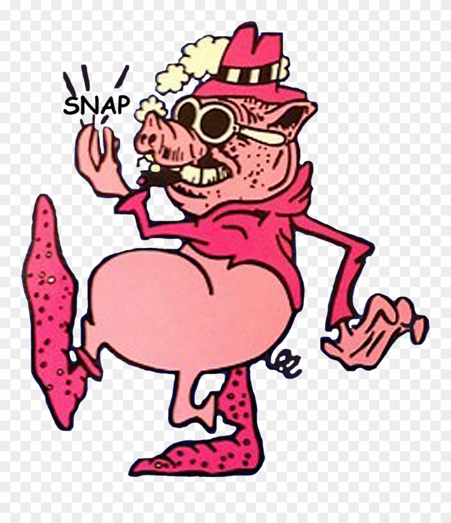 The Swingin Pig Bootlegs Logo Clipart