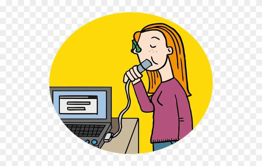 Mide El Volumen De Aire Que Los Pulmones Pueden Movilizar Clipart
