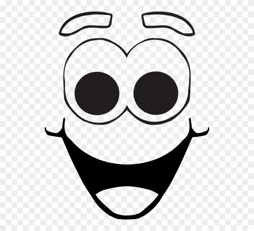 Bouche Noir Et Blanc Clipart - Png Download