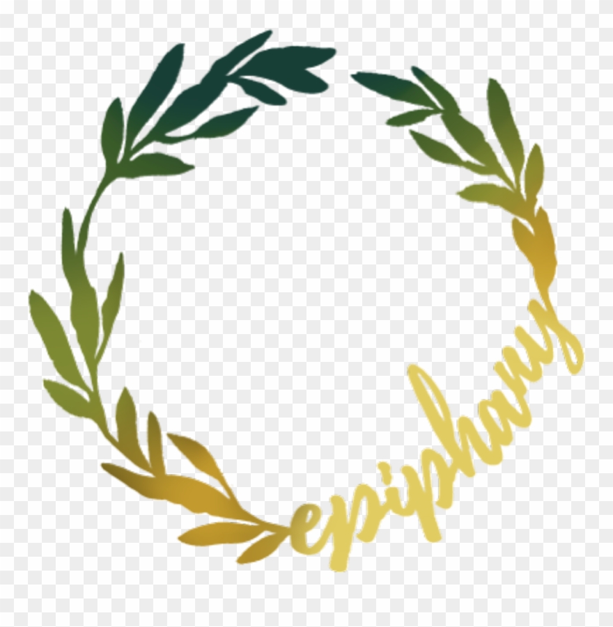 Bts Kpop Epiphany Circle Jin Words Text Leaves Gold Clipart