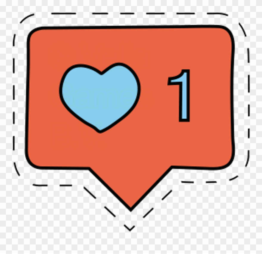 Instagram Clipart Instagram Heart - Png Download
