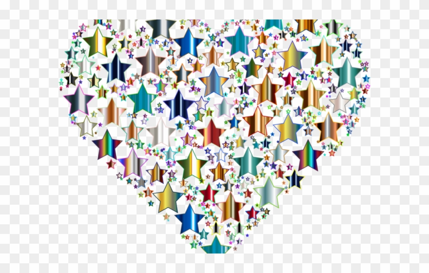 Heart Pictures Clipart Star - Png Download