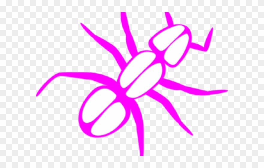 Ant Clipart Pink - Png Download