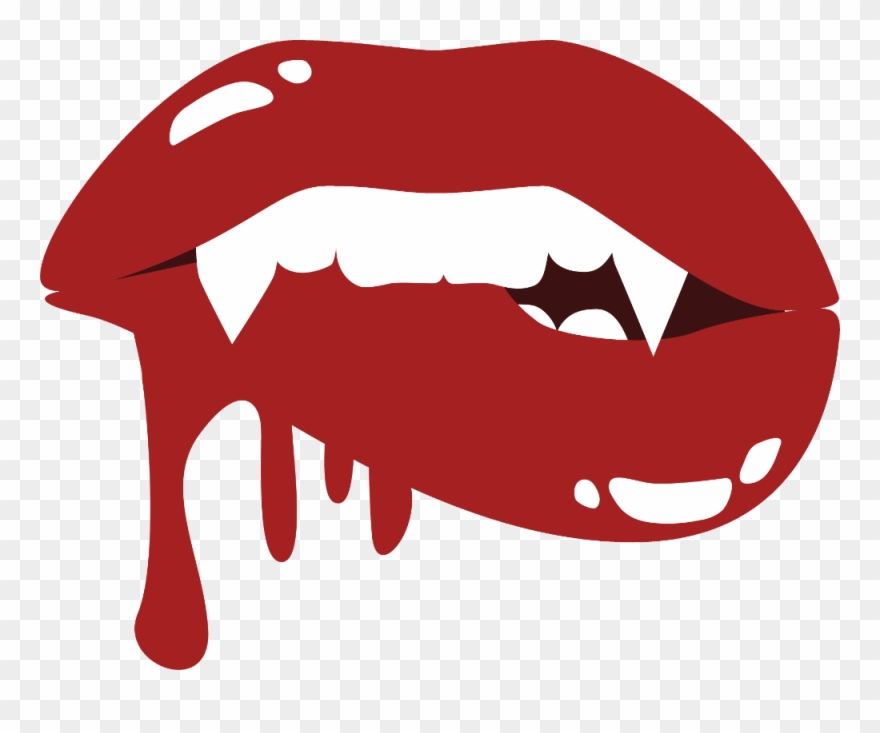 Vampire Teeth Clipart Transparent - Png Download