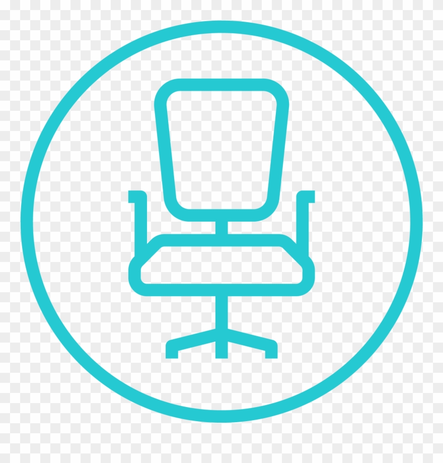 Office Hub Web Icons Furnished Clipart