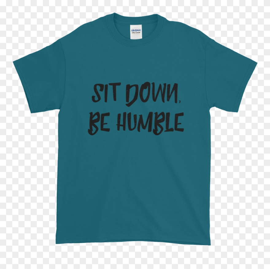 Men's Sit Down, Be Humble Clipart