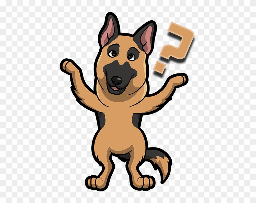 German Shepherd Emoji & Sticker Messages Sticker-9 Clipart
