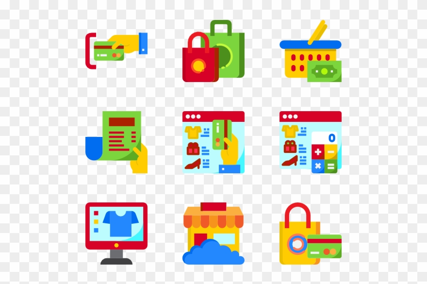 Shopping Online Clipart