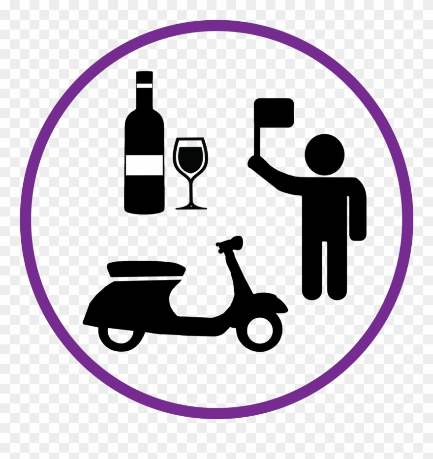 Walk By Bike Or Italian Vespa To Discover Florence Clipart