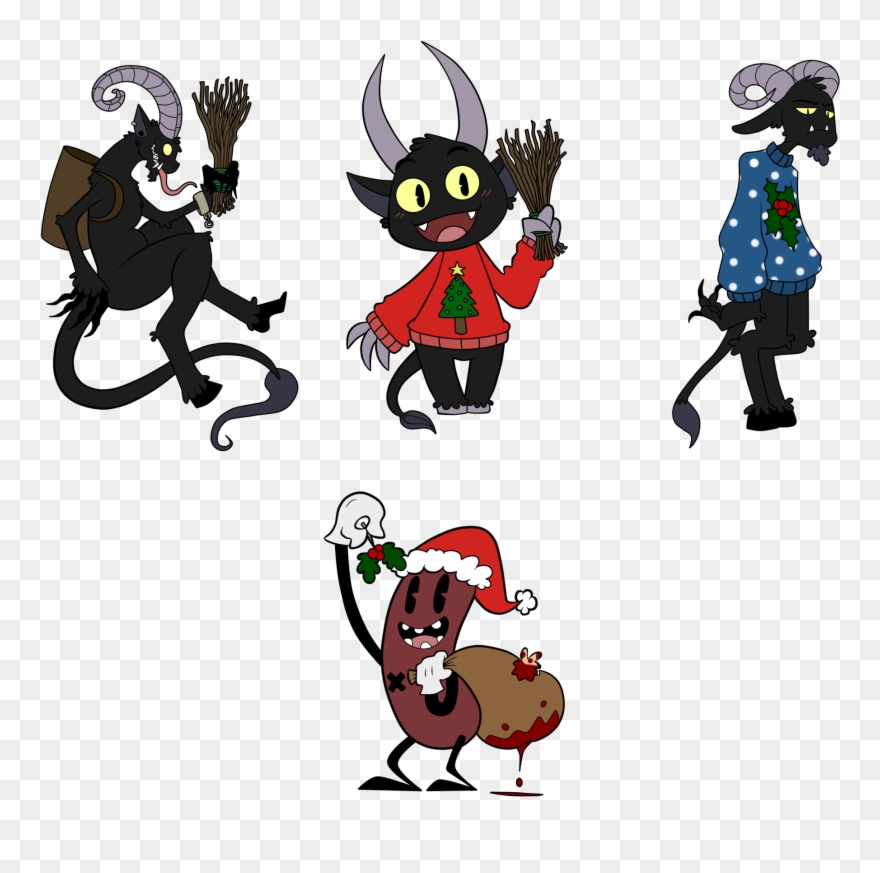 Christmas Krampus Clipart