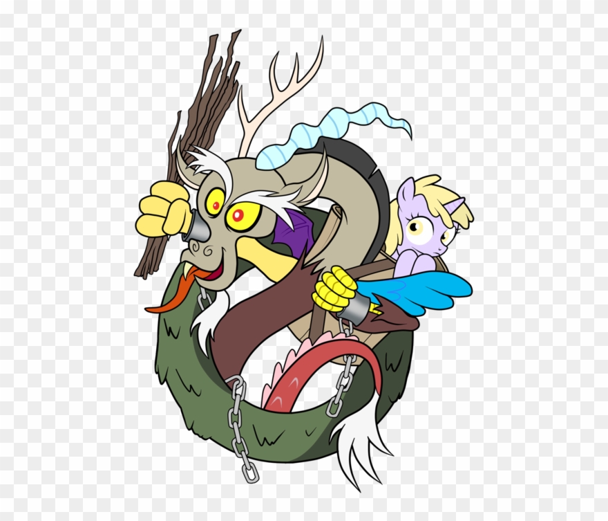 Southparktaoist, Dinky Hooves, Discord, Krampus, Safe Clipart