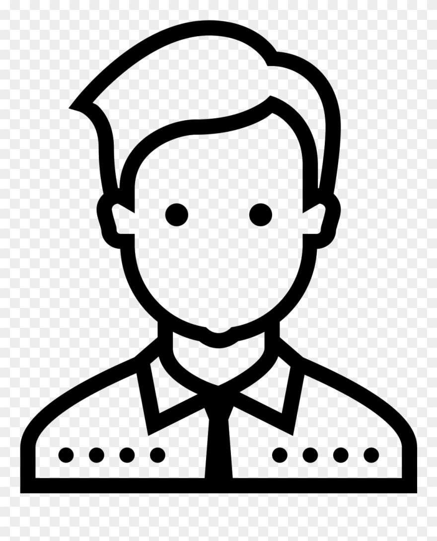 Collaborator Male Icon Clipart