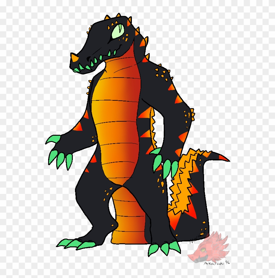 Fire Croc Ref By Clipart