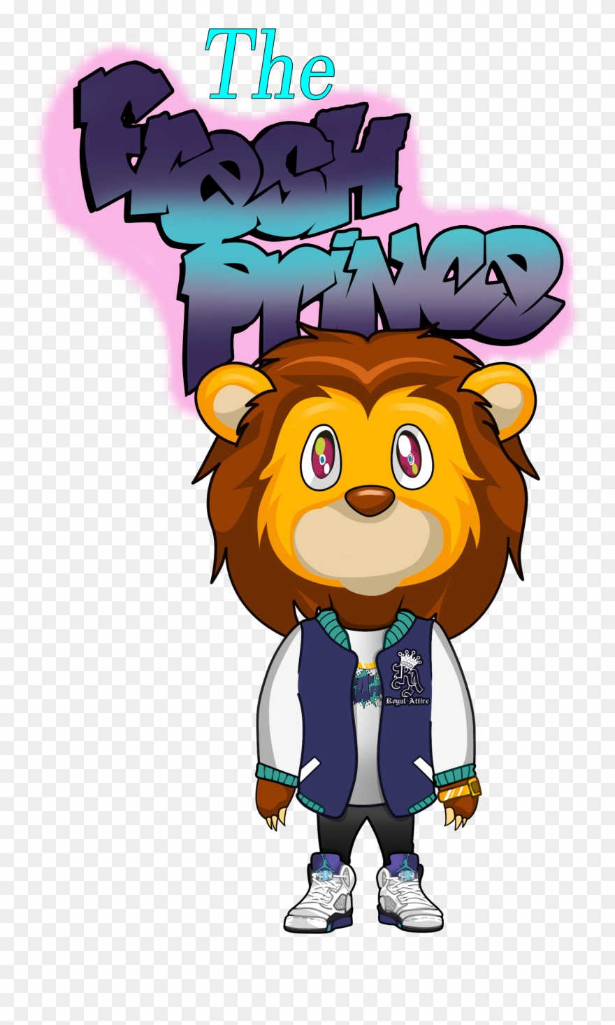 Image Of Fresh Prince Yeezy Lion Hoody Clipart