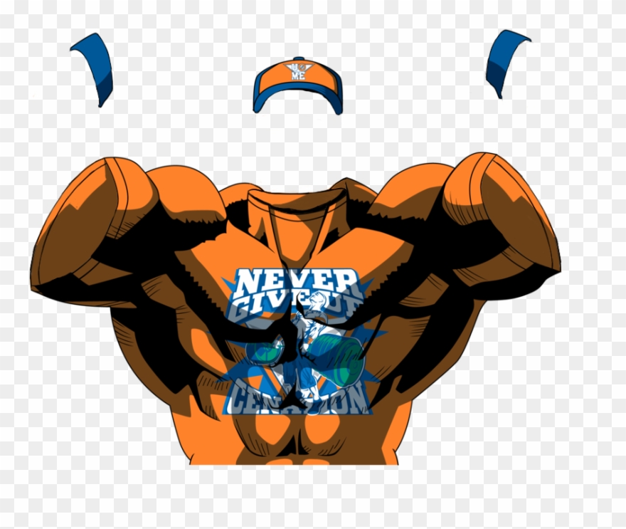 Fanart] I Drew John Cena As All Might Anime Clipart