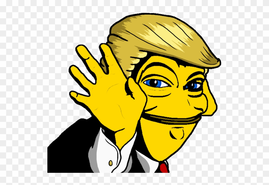 Rare Donald Trump Pepi Clipart