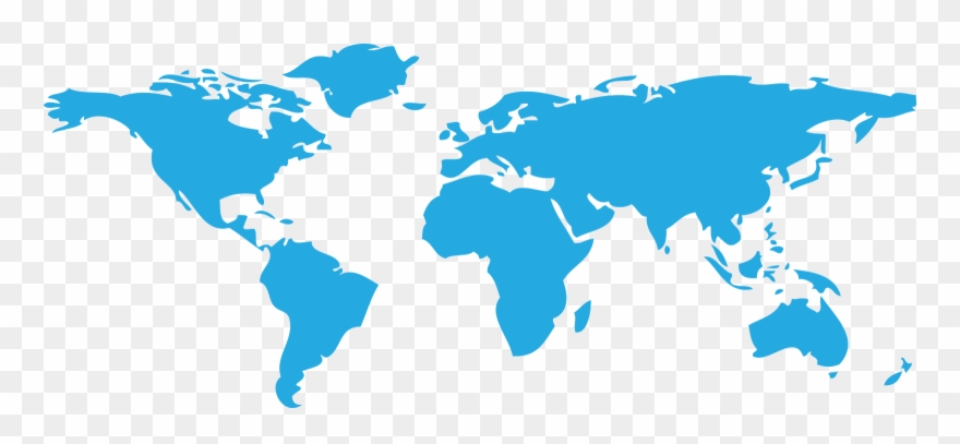 Transparent Maps 3d World Clipart