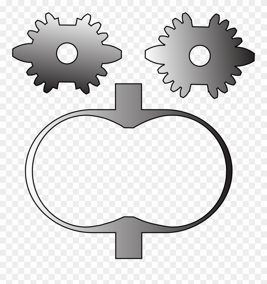 Double-elliptical Rotary Engine Parts Clipart