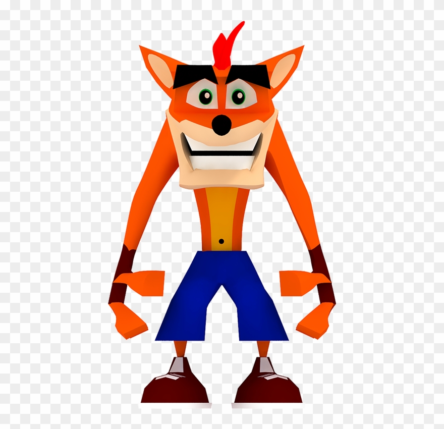 Crash Bandicoot First Design Clipart