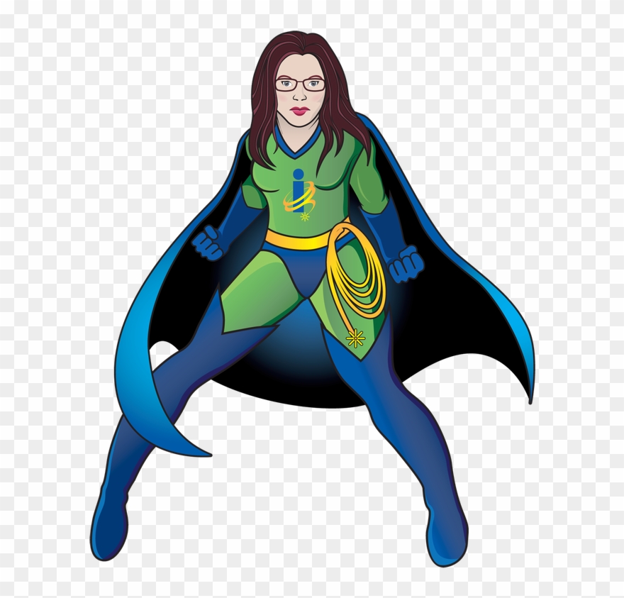 Super Hero Avitar Clipart