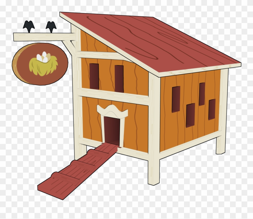 Chicken Pen Clipart - Png Download