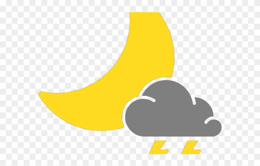 Weather Clipart Night - Png Download
